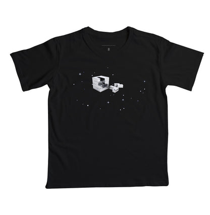 O brilho do cubo mágico - Camiseta infantil