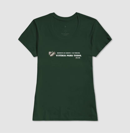 Futebol - Vitória para todos - Camiseta Masculina(clássica) Feminina (baby look)