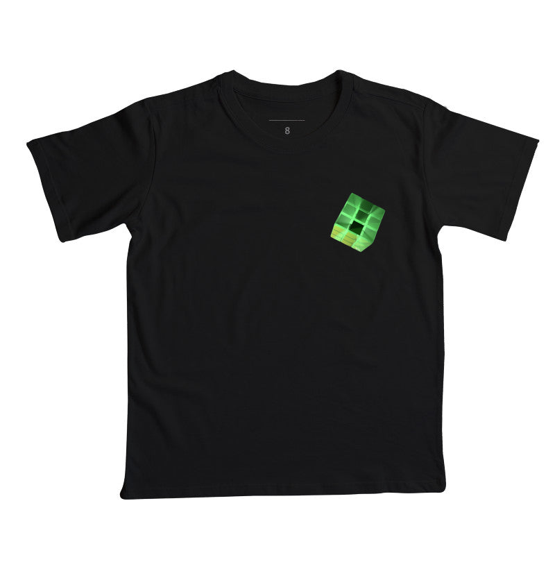 O cubo Verde - Camiseta infantil