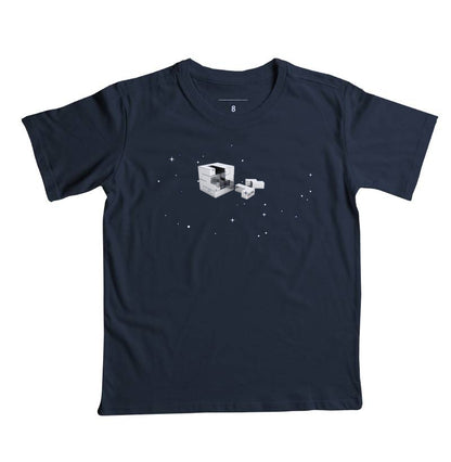 O brilho do cubo mágico - Camiseta infantil