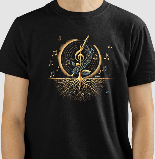 Semente Musical - Camiseta confort masculina e feminina