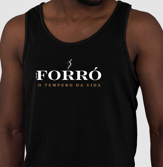 Forró - O tempero da vida - Regata Unissex