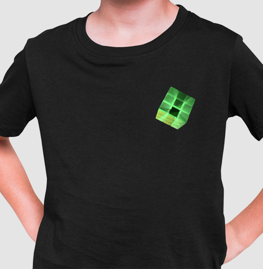 O cubo Verde - Camiseta infantil
