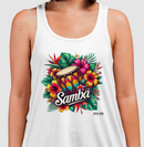 Samba com Flores - Regata Unissex 497146