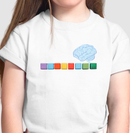 O pensamento colorido - Camiseta infantil 497146