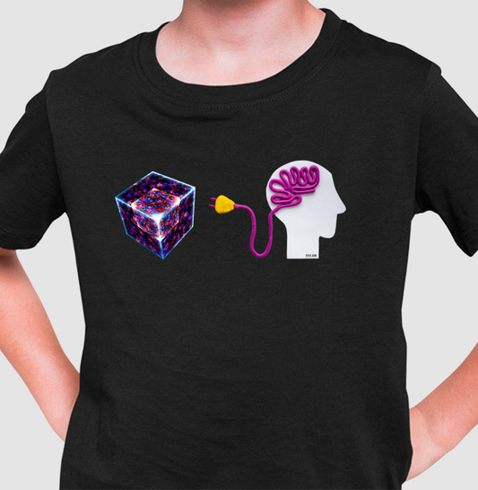 Ligado no cubo mágico - Camiseta infantil