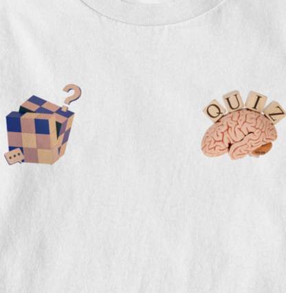 O cérebro e o cubo mágico - Camiseta infantil