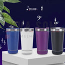 Copo Drink & Play - Copo em inox com caixa de som integrada