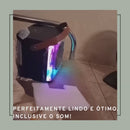 Karaokê Show Master- Caixa de som Bluetooh com dois microfones sem fio